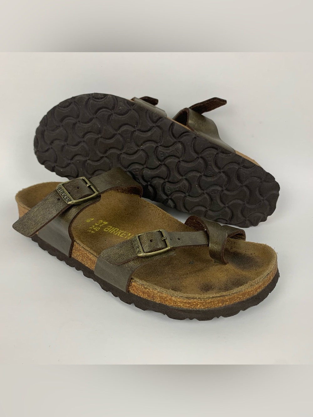 Birkenstock Mayari Single Toe Strappy Thong Sandal Size EU 37 US 6-6.5
